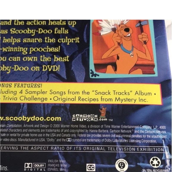Scooby Doo’s Original Mysteries DVD Includes First 5 Episodes Cartoon Network - Picture 11 of 11
